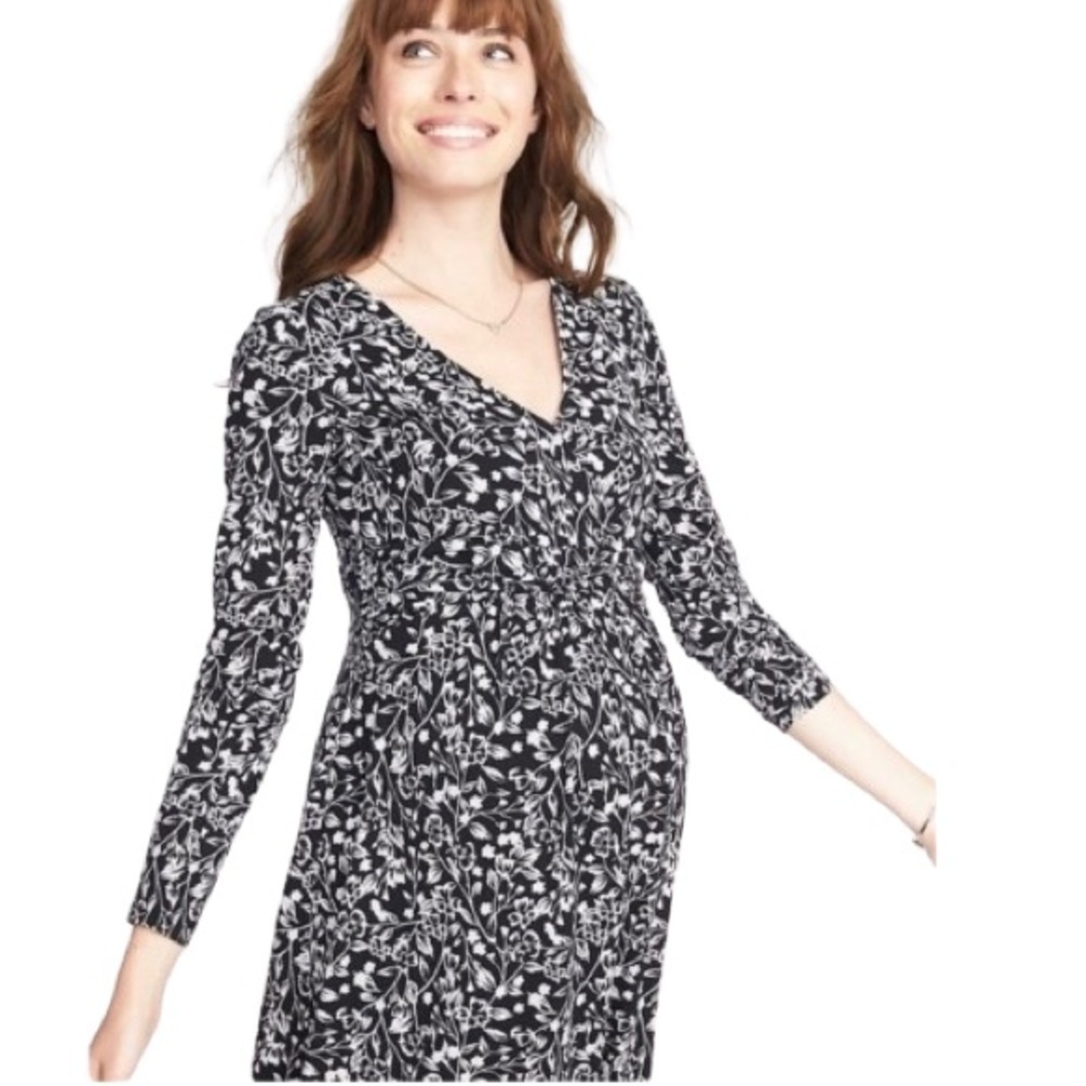 ❤️ MOTHERHOOD Paternity Long Sleeve Dress Size S